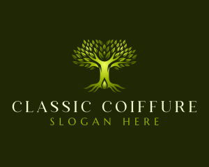 Tree Natural Oil logo design