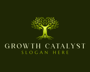 Tree Natural Oil logo design