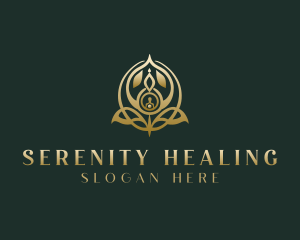 Yoga Reiki Meditation logo design