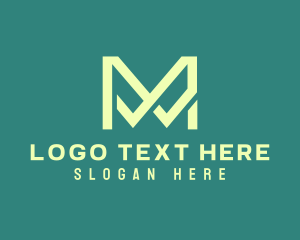 Company - Professional Minimalist Letter M Company logo design