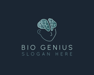 Human Brain Intelligence logo design