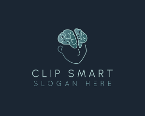 Human Brain Intelligence logo design