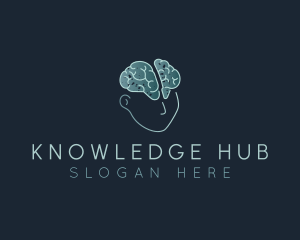 Human Brain Intelligence logo design