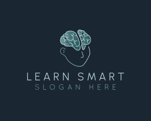 Human Brain Intelligence logo design