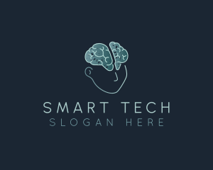 Human Brain Intelligence logo design