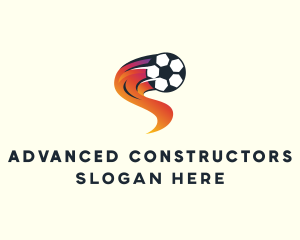 Soccer Sports League logo design