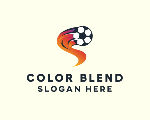 Soccer Sports League logo design