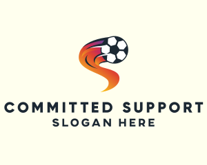 Soccer Sports League logo design