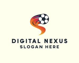 Soccer Sports League logo design