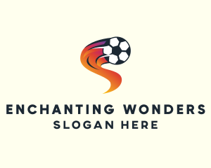 Soccer Sports League logo design