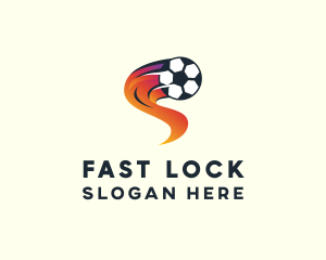 Soccer Sports League logo design