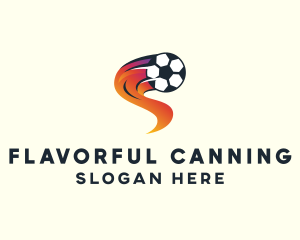 Soccer Sports League logo design