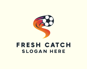 Soccer Sports League logo design