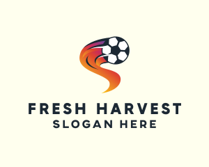 Soccer Sports League logo design