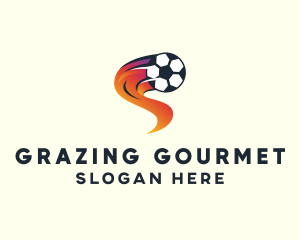 Soccer Sports League logo design