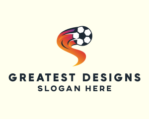 Soccer Sports League logo design