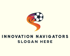 Soccer Sports League logo design