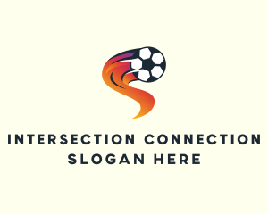 Soccer Sports League logo design