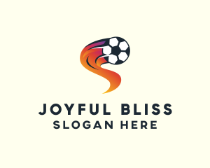 Soccer Sports League logo design