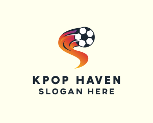 Soccer Sports League logo design