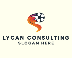 Soccer Sports League logo design