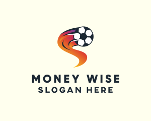 Soccer Sports League logo design