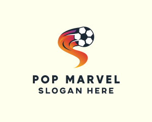 Soccer Sports League logo design