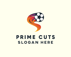 Soccer Sports League logo design