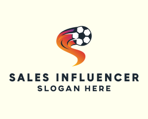 Soccer Sports League logo design