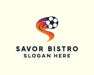 Soccer Sports League logo design