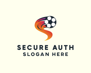 Soccer Sports League logo design