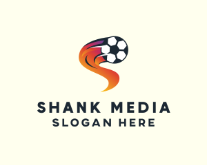 Soccer Sports League logo design