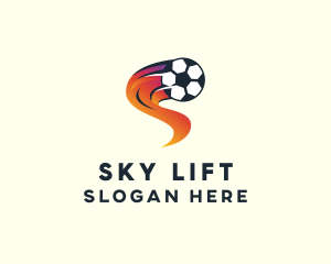 Soccer Sports League logo design