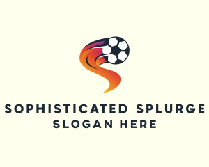 Soccer Sports League logo design