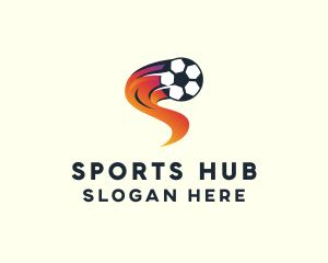 Soccer Sports League logo design