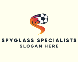 Soccer Sports League logo design