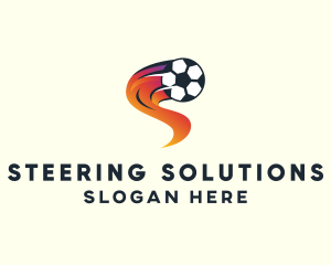 Soccer Sports League logo design