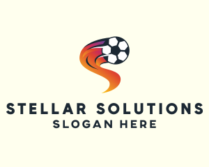 Soccer Sports League logo design