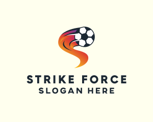 Soccer Sports League logo design