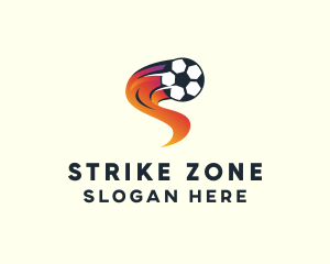 Soccer Sports League logo design