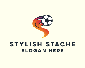 Soccer Sports League logo design