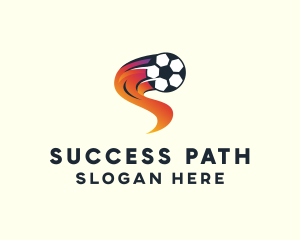 Soccer Sports League logo design