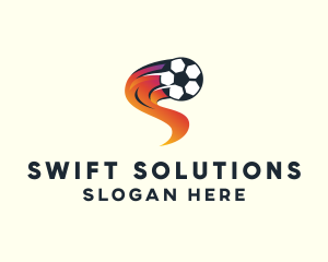 Soccer Sports League logo design