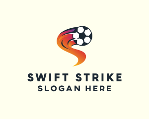 Soccer Sports League logo design