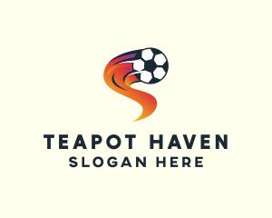 Soccer Sports League logo design