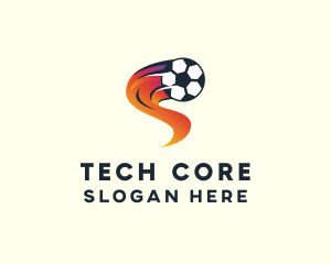 Soccer Sports League logo design