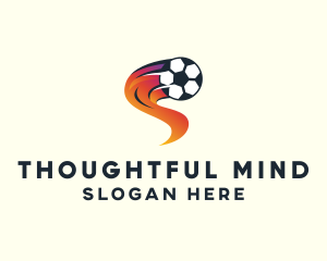 Soccer Sports League logo design