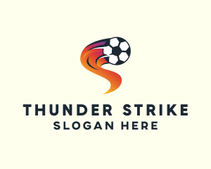 Soccer Sports League logo design