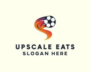 Soccer Sports League logo design