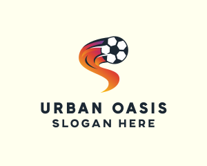 Soccer Sports League logo design